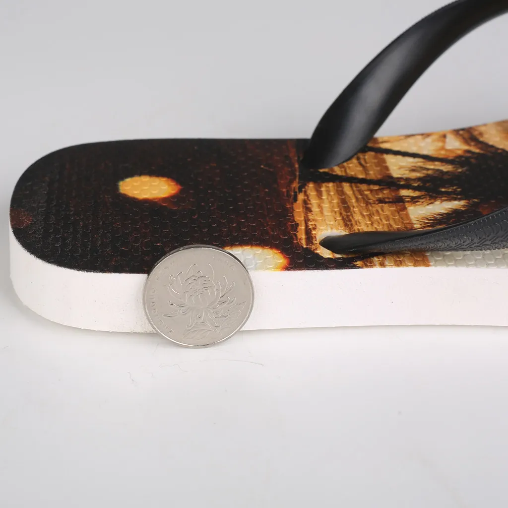 SAGACE/модные летние женские повседневные Нескользящие Вьетнамки Однотонные