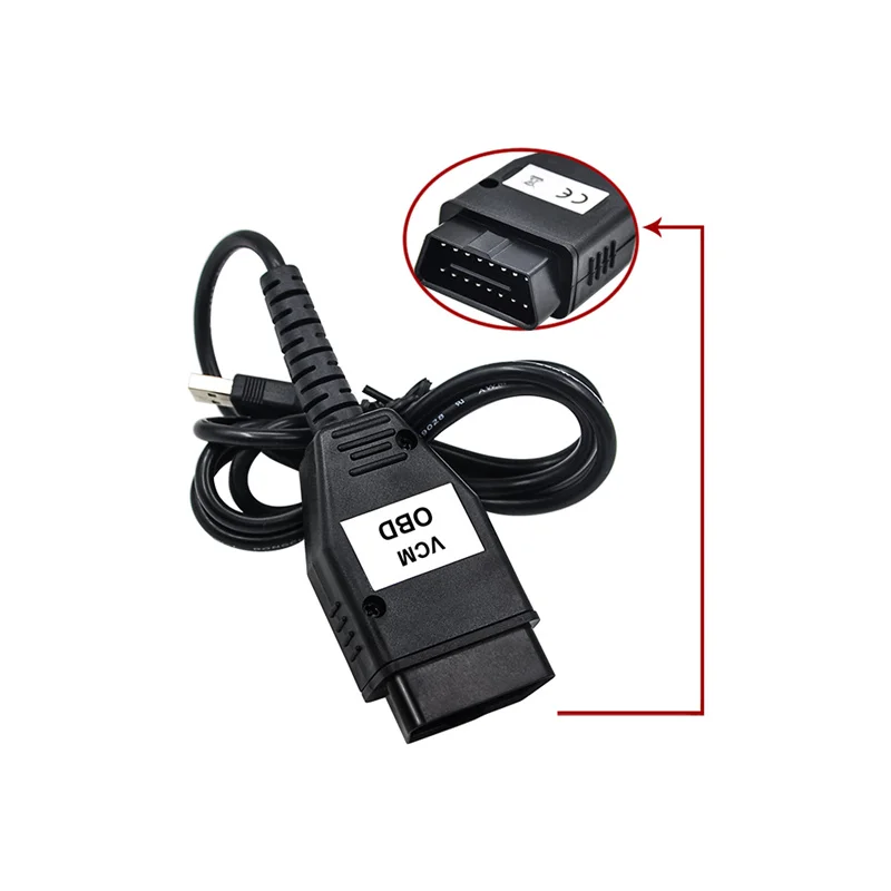 2019 для Ford VCM OBD диагностический кабель USB Фоком OBD2 диагностики сканер разъем