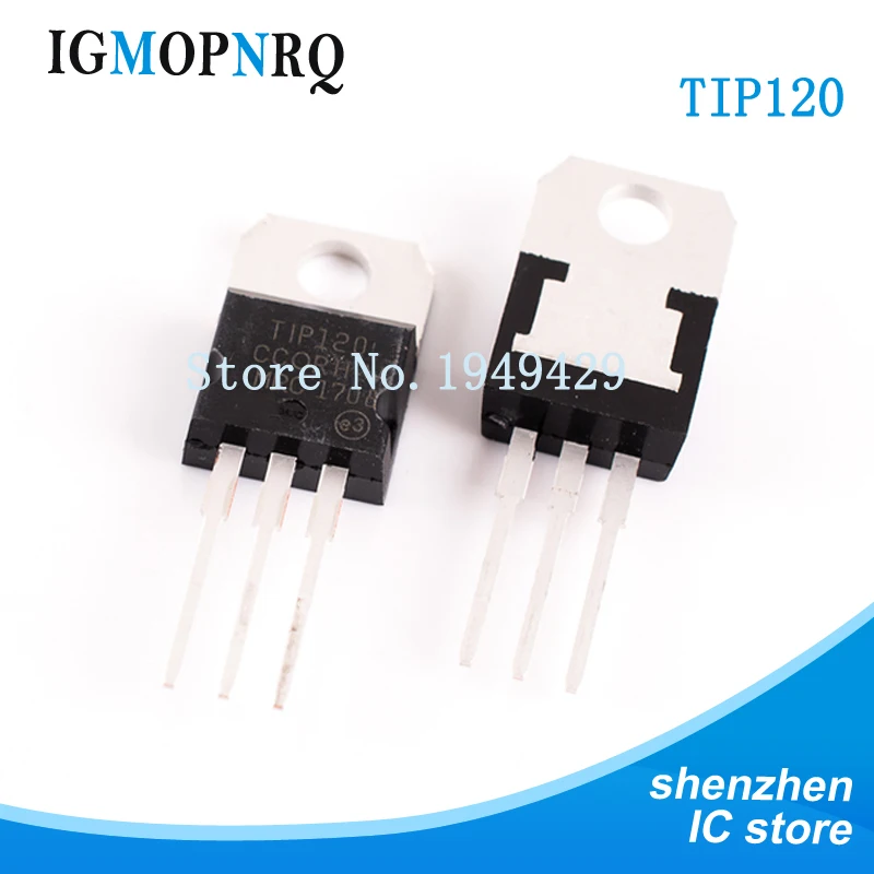10 шт./лот TIP120 TO 220 транзистор Darlington NPN New|darlington transistor| |