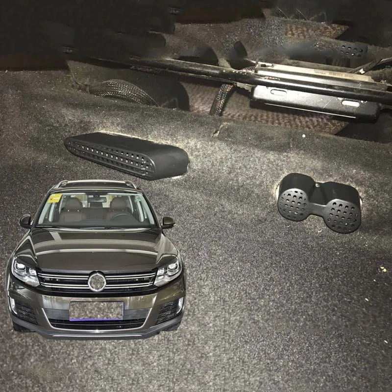 2 шт. чехол на вентиляционную решетку для VW Tiguan MK1 Passat CC 2007 2016 2015 2013 2012 2011|air conditioning