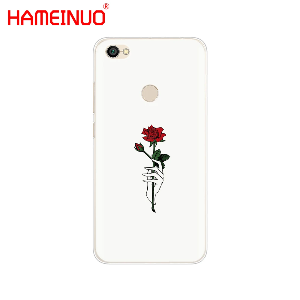 HAMEINUO чехол для телефона на День святого Валентина с розами и цветами Xiaomi redmi 5 4 1 1s 2