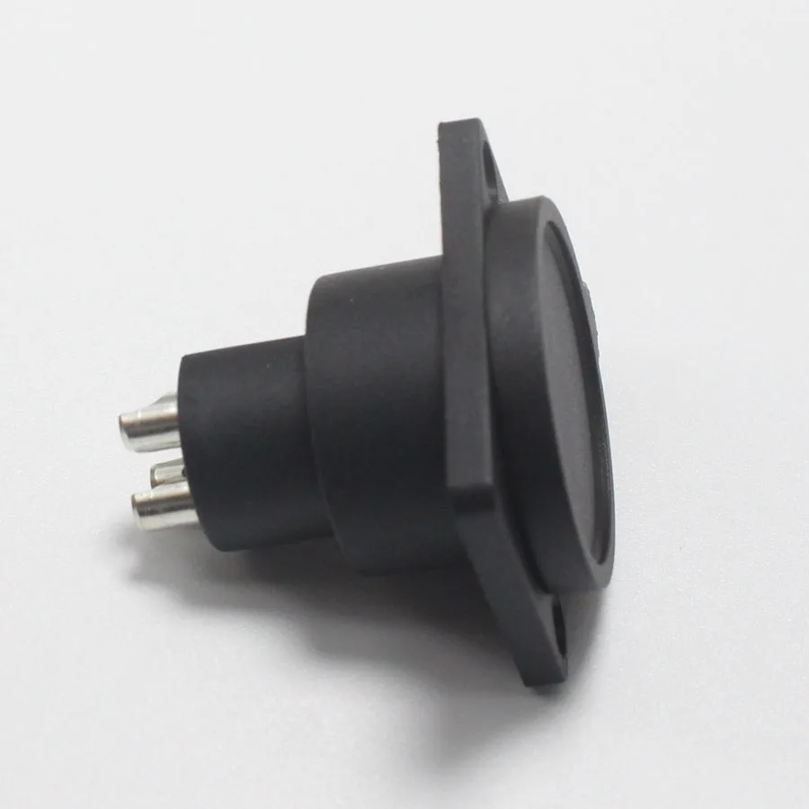 Eclyxun 2 шт. XLR 3 контактный гнездовой разъем для крепления на корпус С Пылезащитным