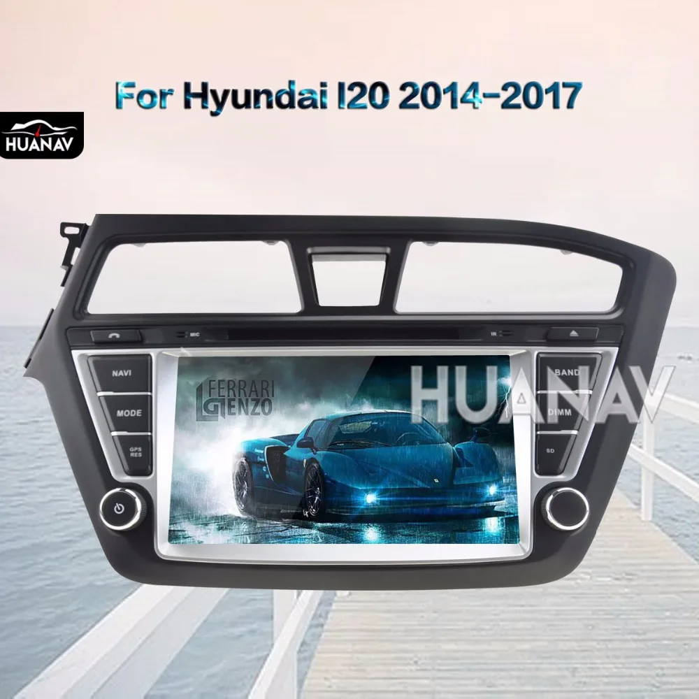 Автомобильный радиоприемник 2 din Android автомобильный DVD GPS навигатор для HYUNDAI I20 2014
