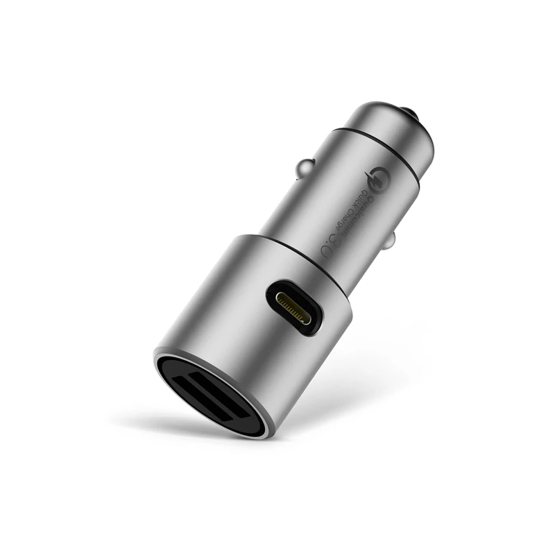 Оригинальное автомобильное зарядное устройство для Xiaomi Quick Charge 3 0 Xiomi 5 V/3A Dual USB 9 V/2A