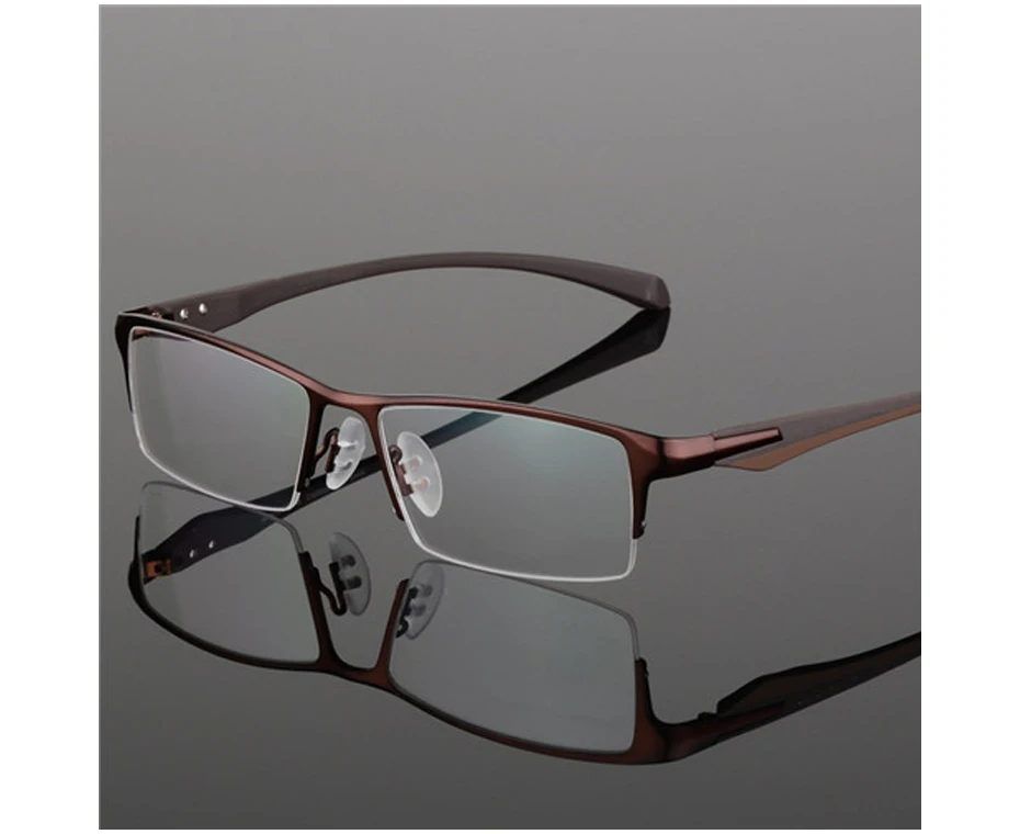 Оправа для очков из чистого титана, полная оправа для очков, мужские Оптические очки, оправа для очков, Дизайнерские Большие простые очки