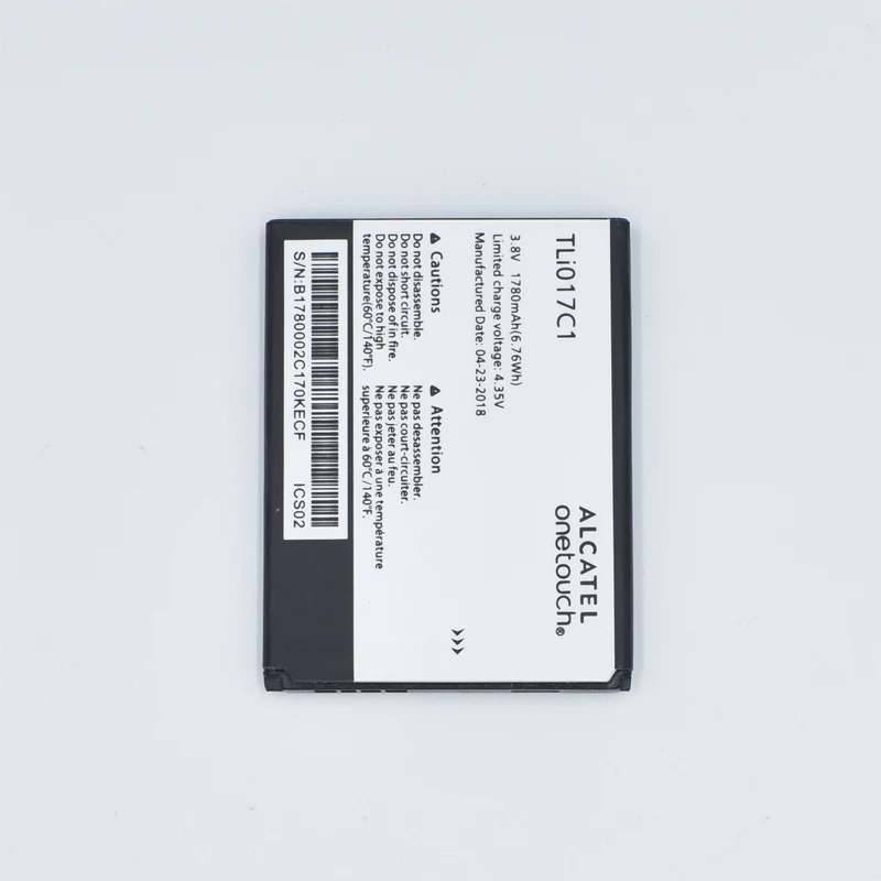 Оригинальный аккумулятор Hekiy TLI017C1 для Alcatel One Touch PIXI 3 4 5 дюйма 5019D 5017D 5017A 5017X 5017 5027B 1800