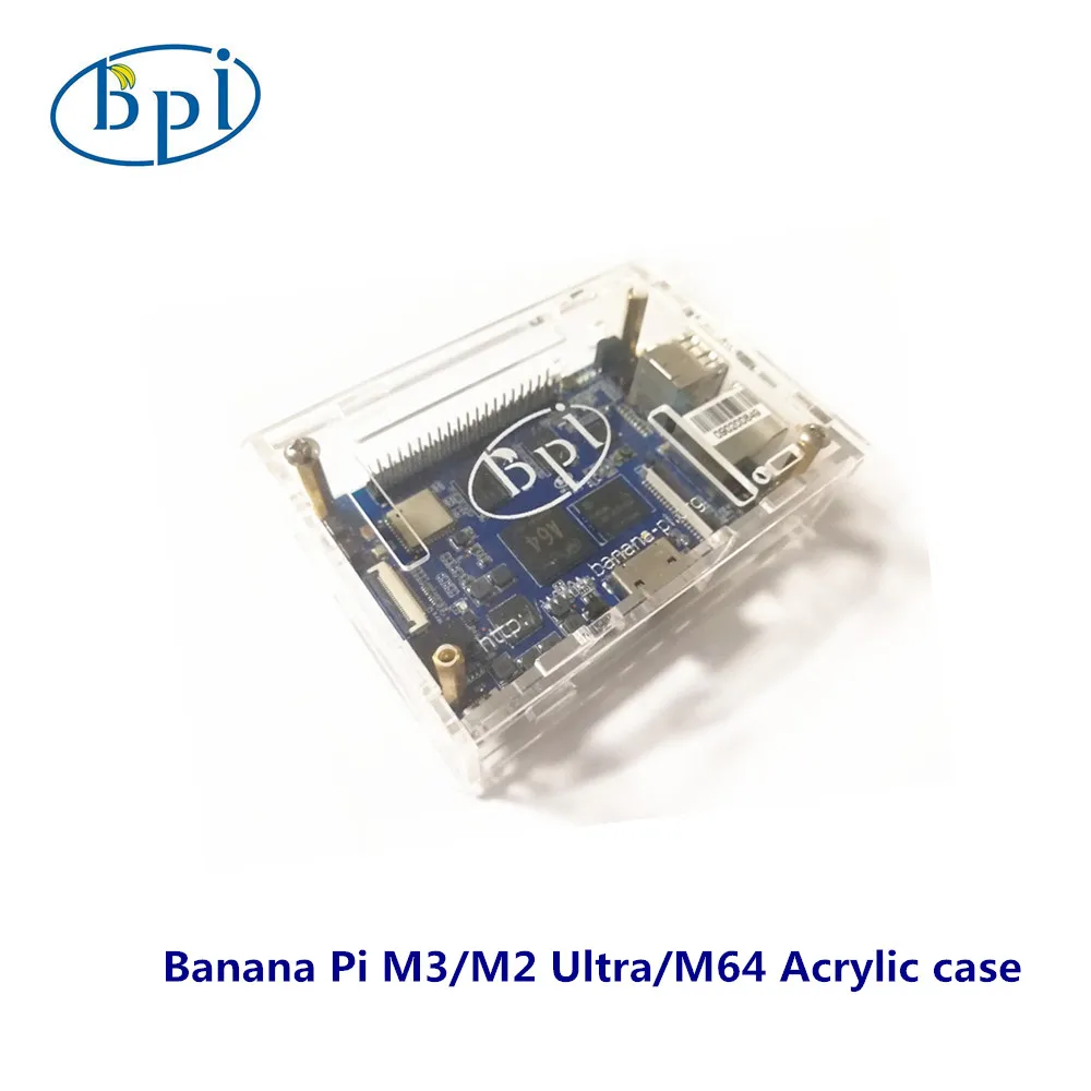 Чехол Banana Pi M3/M2 Ultra/M64 акриловый/прозрачный | Компьютеры и офис