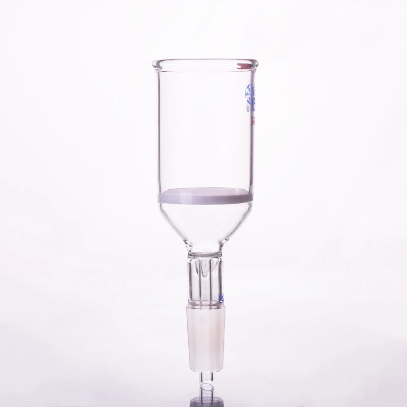 Filtration funnel with grinding mouth sand board Capacity 150ml Joint 24/40 Sand specifications G3 Bush | Канцтовары для офиса и
