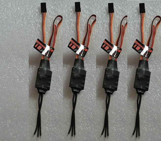 4 шт. горячая Распродажа 1806 2280KV бесщеточный двигатель + шт Simonk/blhehi 12A ESC для