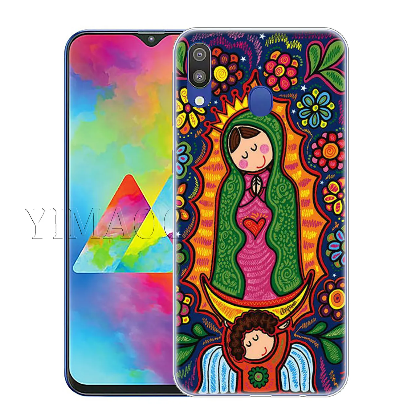 Мягкий силиконовый чехол YIMAOC Virgen de Guadalupe для Samsung Galaxy A70 A60 A50 A40 A30 A20 A10 M10 M20 M30