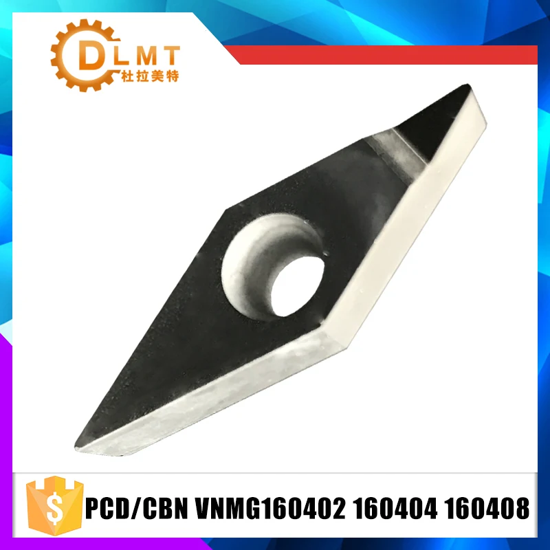 Алмазные Пластины PCD/CBN VNMG160402 VNMG160404 VNMG160408 CNC PCD карбидные вставки с ЧПУ 2