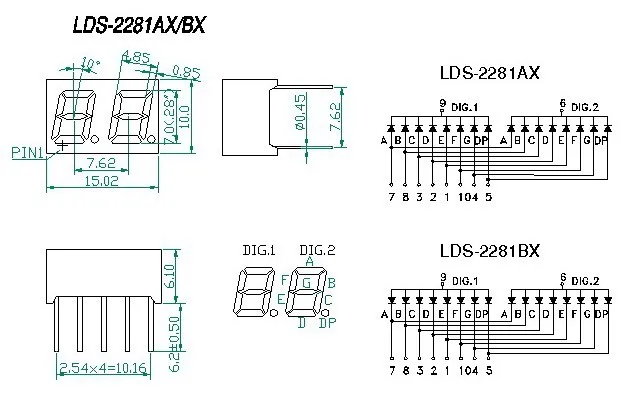 Бесплатная доставка (10 шт./лот) оптовая продажа цифровой СВЕТОДИОДНЫЙ Дисплей 0 28