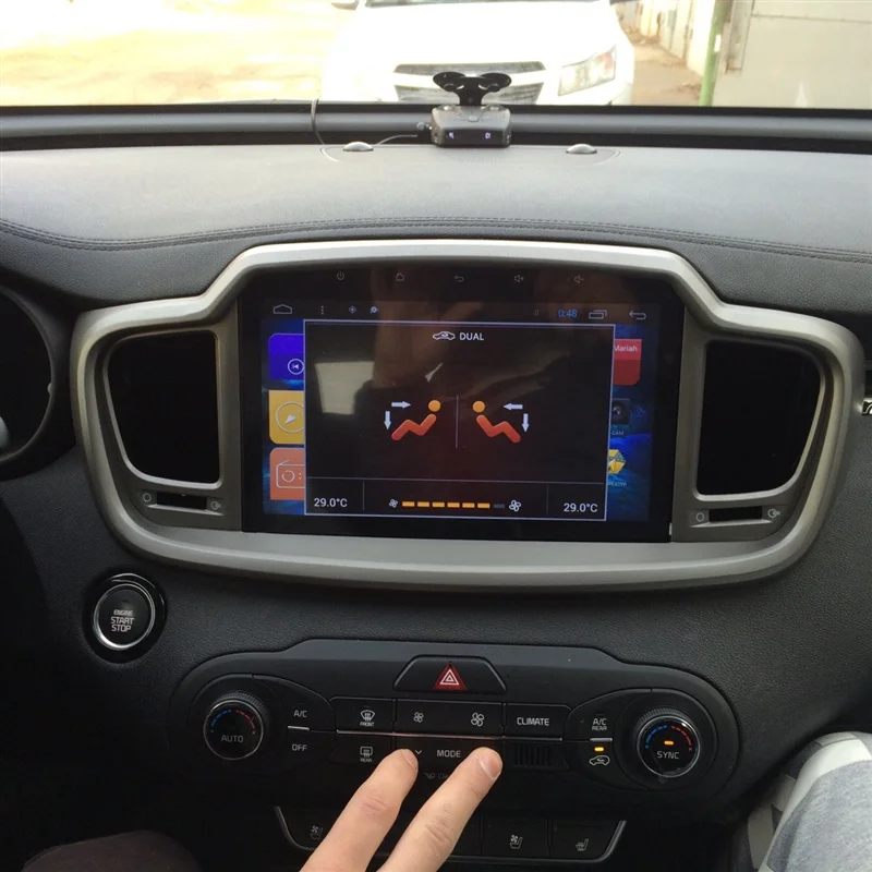 Aoluoya IPS RAM 2 Гб + 32 ГБ четырехъядерный Android 7 1 автомобильный Радио DVD GPS плеер для KIA