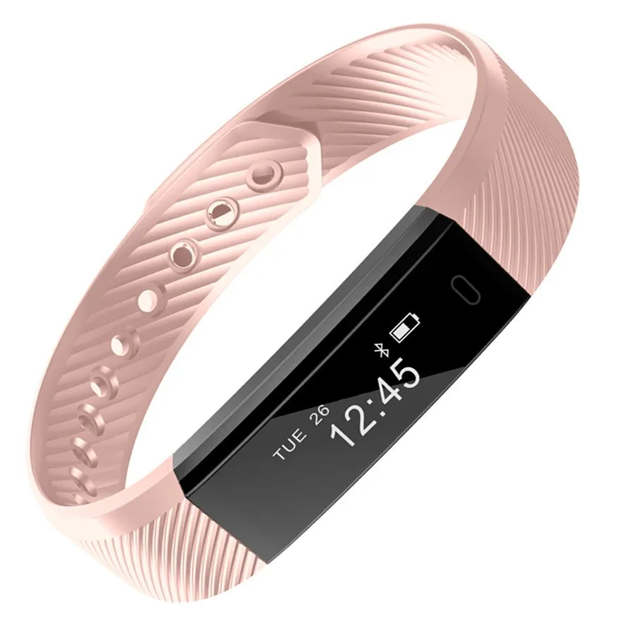 Smartch Fitness Tracker ID115 HR Heart Rate Monitor Smart Bracelet Activity Band Alarm Clock Wristband pk xiaomi m | Электроника