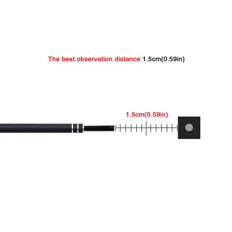 2In1 Mini Ear Cleaning Endoscope LensCable Pen Visual Tool Camera Otoscope Health Care | Электроника