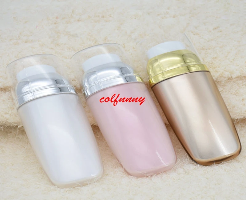 300 шт./лот 30/50 мл жемчужно-белая Золотая розовая акриловая мягкая трубка или BB