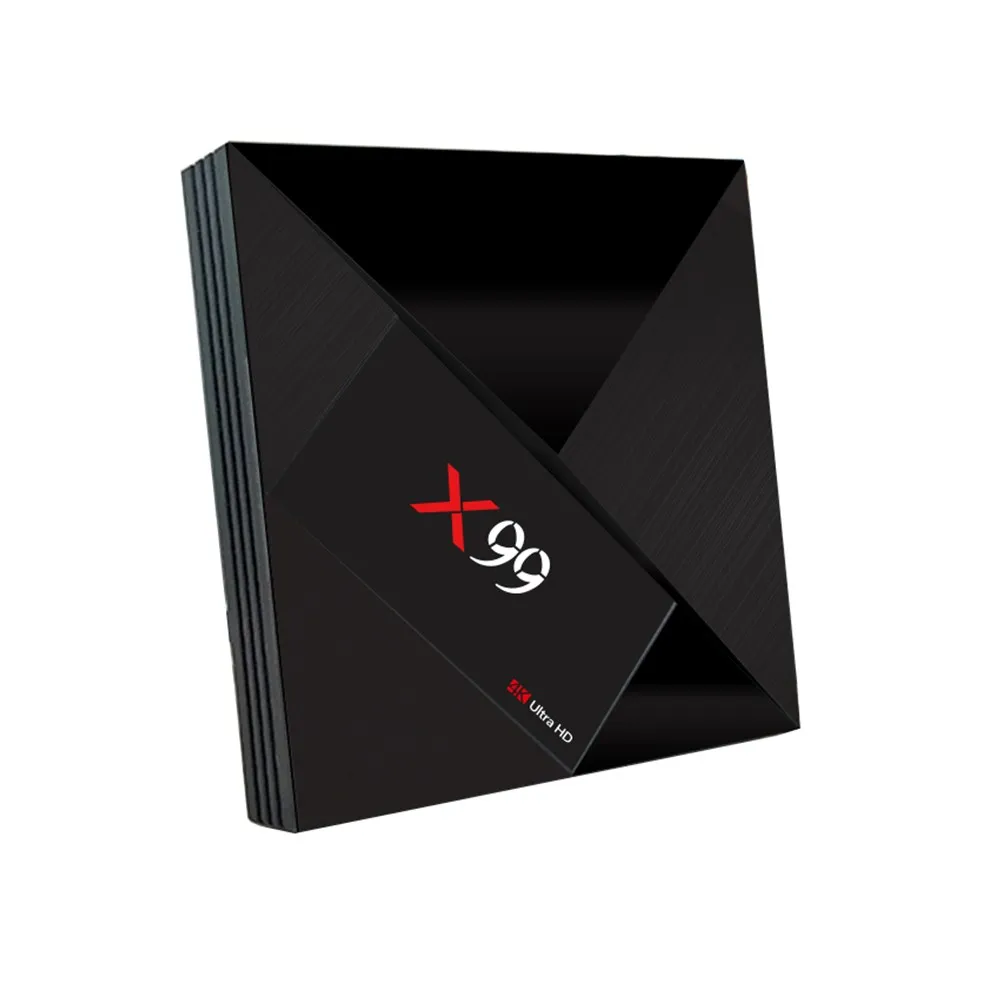 X99 ТВ коробка RK3399 Mali-T860MP4 4 Гб 64 Смарт Android 7 1 HDR10 2 4G + 5G AC WI-FI компьютерной приставки к
