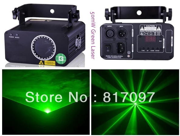 

Venta Caliente 50 мВт Luz Laser Verde 532nm DPSS Laser Diodo Mando Distancia Sonido Automatico Eventos Fiestas Envio Gratis