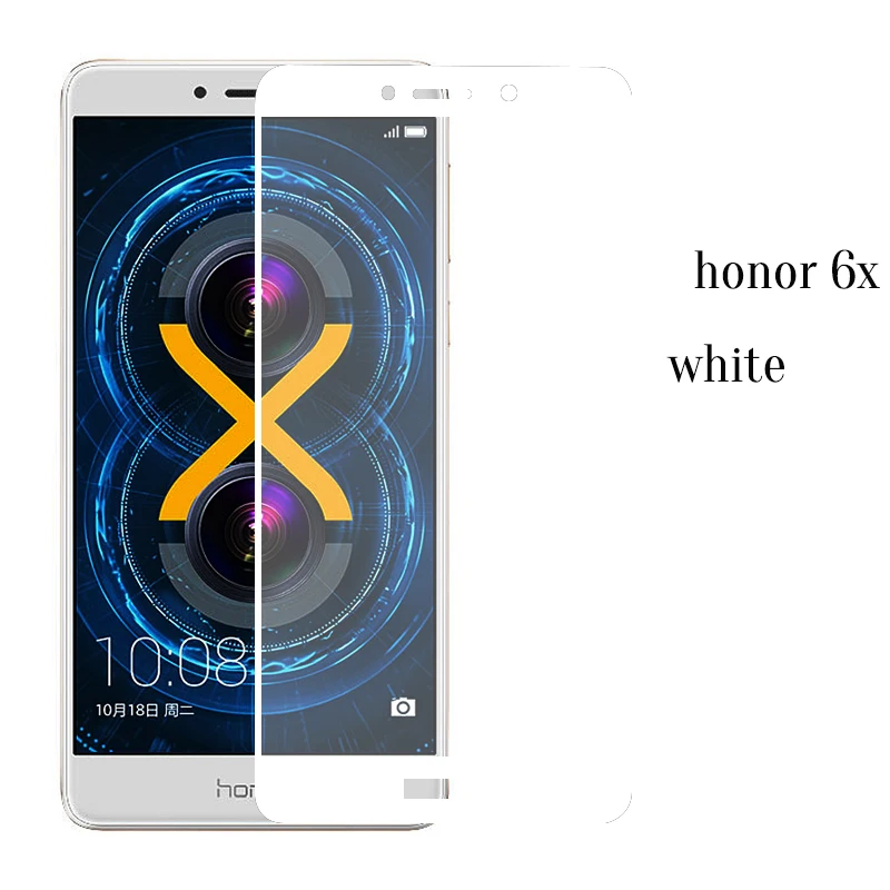 Защитное стекло для huawei Honor 6C Pro Полное покрытие Закаленное стекло Защитная пленка на Honer 6A 6X C6 A6 Hono V10 защита