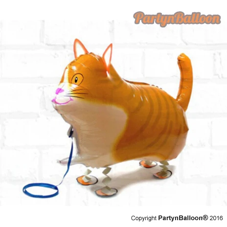 1 ШТ. Прогулки Милые Животные Pet ходьба Кошка Дети День Рождения Смешные Пасха