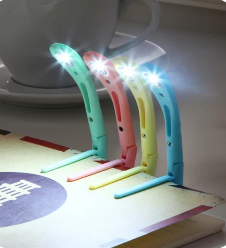 Портативный СВЕТОДИОДНЫЕ энергосберегающие настольная лампа ночь свет книга