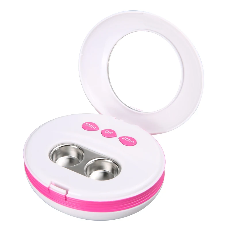 Rechargeable Ultrasonic Contact Lens Cleaner USB Lithium Battery Mini Portable Cleaning 5V Double Washing Mode | Бытовая техника