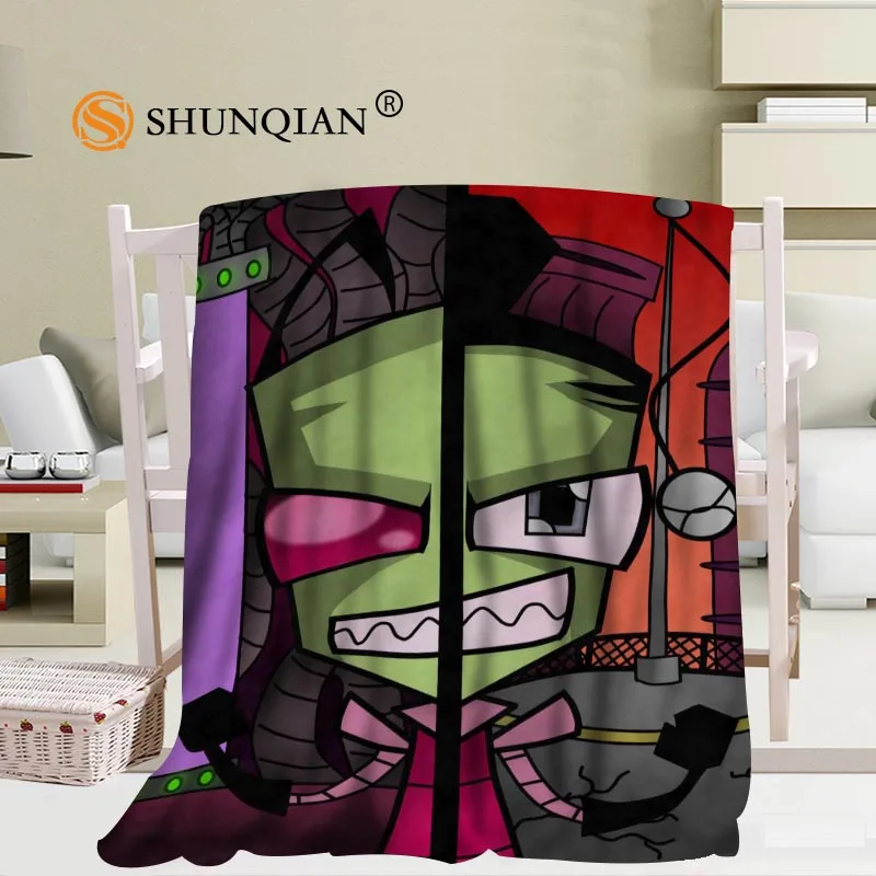 comprar Personalizado Zim Cobertor Sofá De Escritório Cobertor Cobertor Macio Portátil Cama Avião Viagem Adulto Casa Cobertor