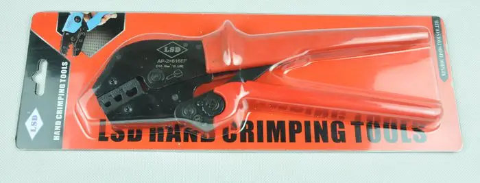 

cable end sleeve crimping tool 2*6-16mm2 ferrule crimper ratchet terminal crimping plier