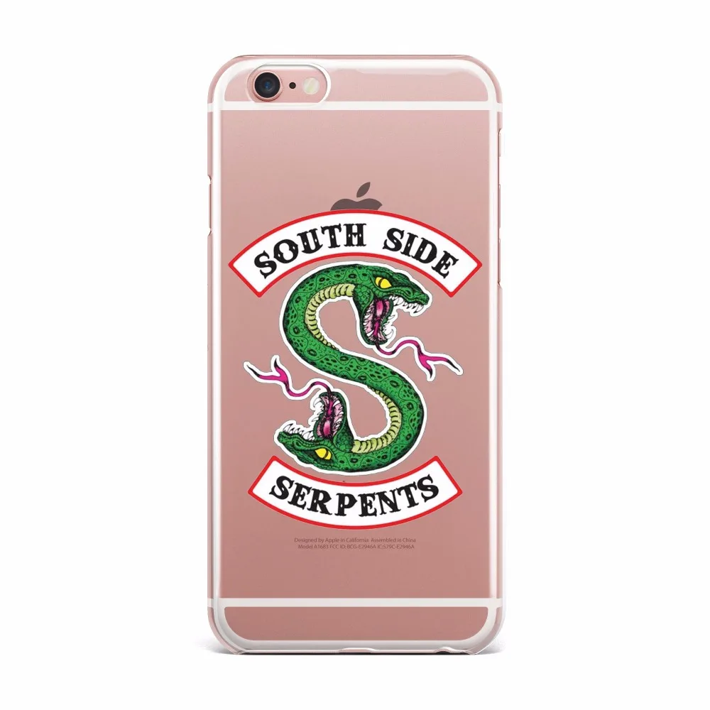 Мягкий силиконовый чехол для телефона American TV Riverdale iPhone X 6 7 8 plus 5 5s se 6s южнобоковые