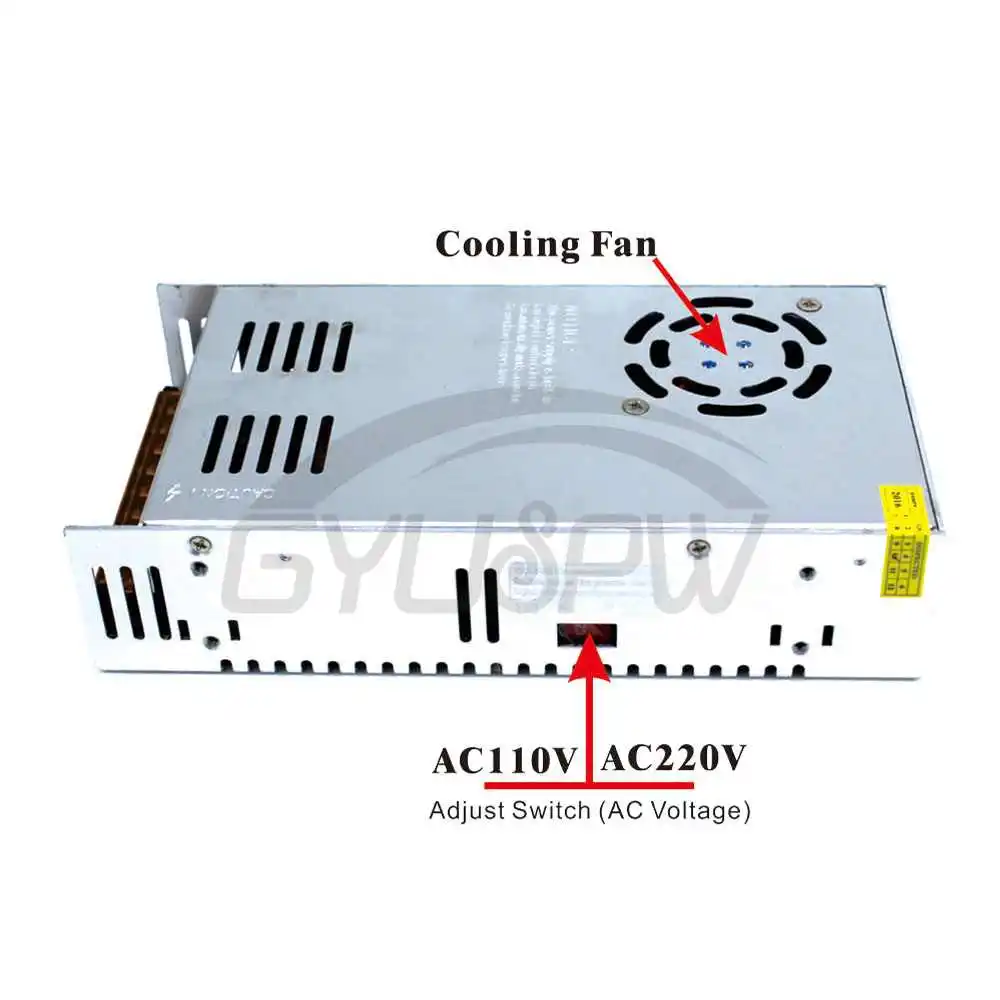 Переключатель источника питания с одним выходом 24 В постоянного тока 15 А 360 Вт