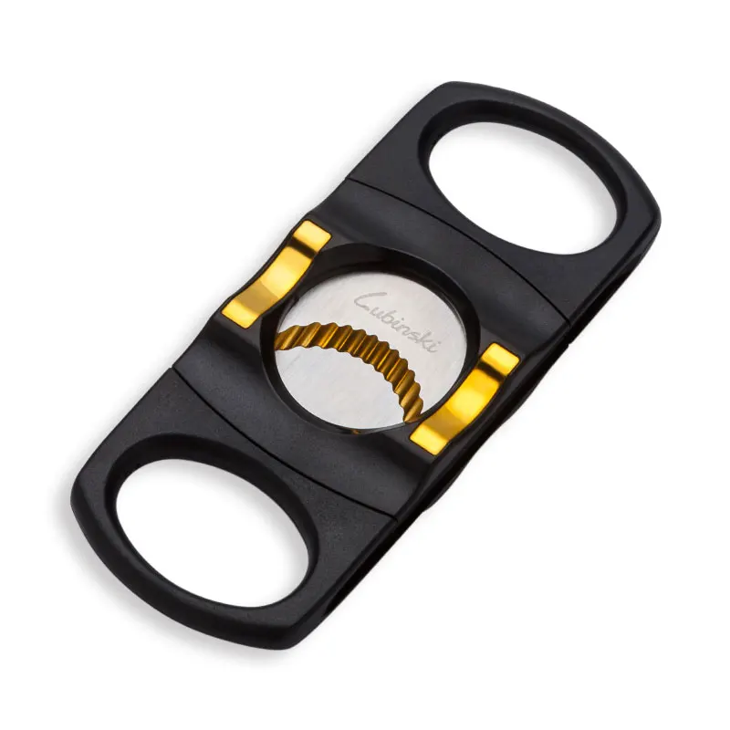 102*42mm Multifunction Cigar Cutter Portable Double Edge Scissors Smoking Cigars Accessories Creative Gift Knife | Дом и сад