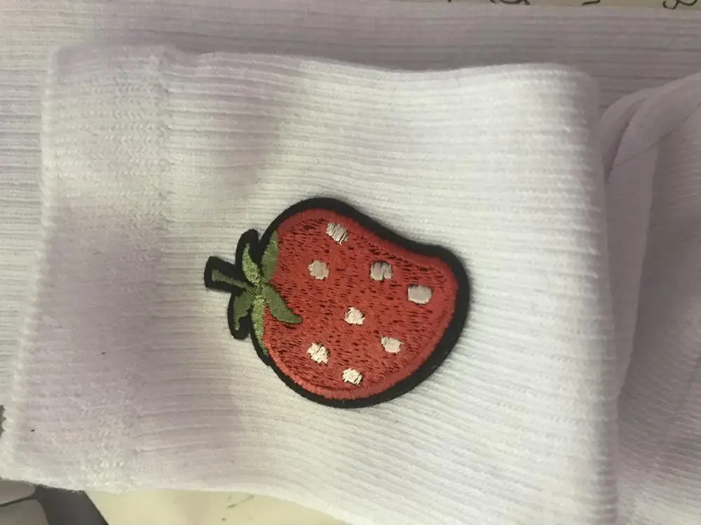 Японские хлопковые носки с вышивкой цветущей вишни для девочек форма JK