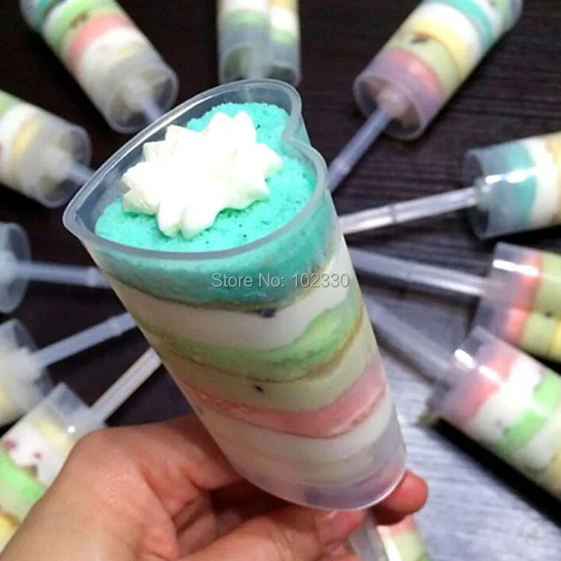 Пластиковые формы для тортов в форме сердца вечерние 550 шт.|Формы тортов| |