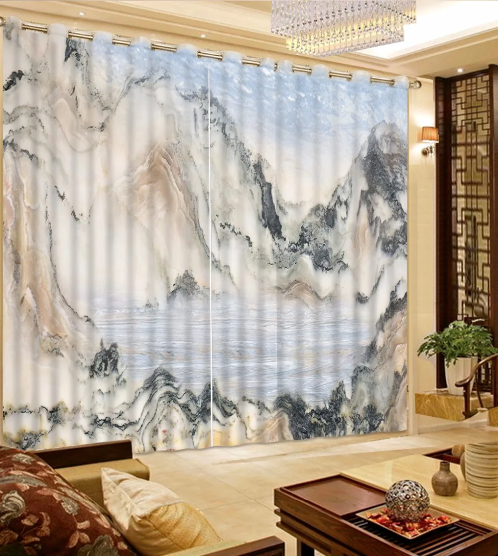 

Printing Art Curtain 2017 Blackout Window Curtain For Living room Bedroom 3D Curtain For Room Sofa Window Home Decor