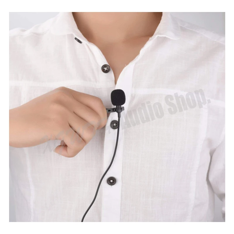 Кардиоидный конденсаторный микрофон Sennheiser Lavalier беспроводной с зажимом и