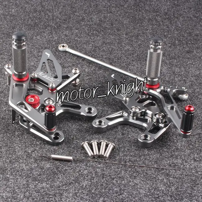 

Колышки для мотоциклов задние для 2011-2012 Ninja ZX10R 2013-2014 серого цвета
