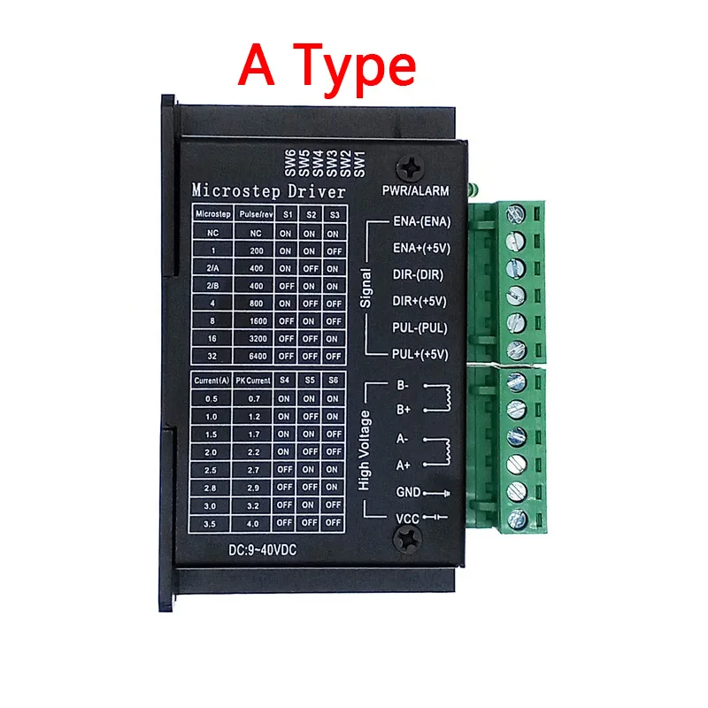 Шаговый двигатель cintroller TB6600(HY-DIV268N) для 42 57 шаговый двигатель Nema17 Nema23 двухфазный гибридный шаговый двигатель