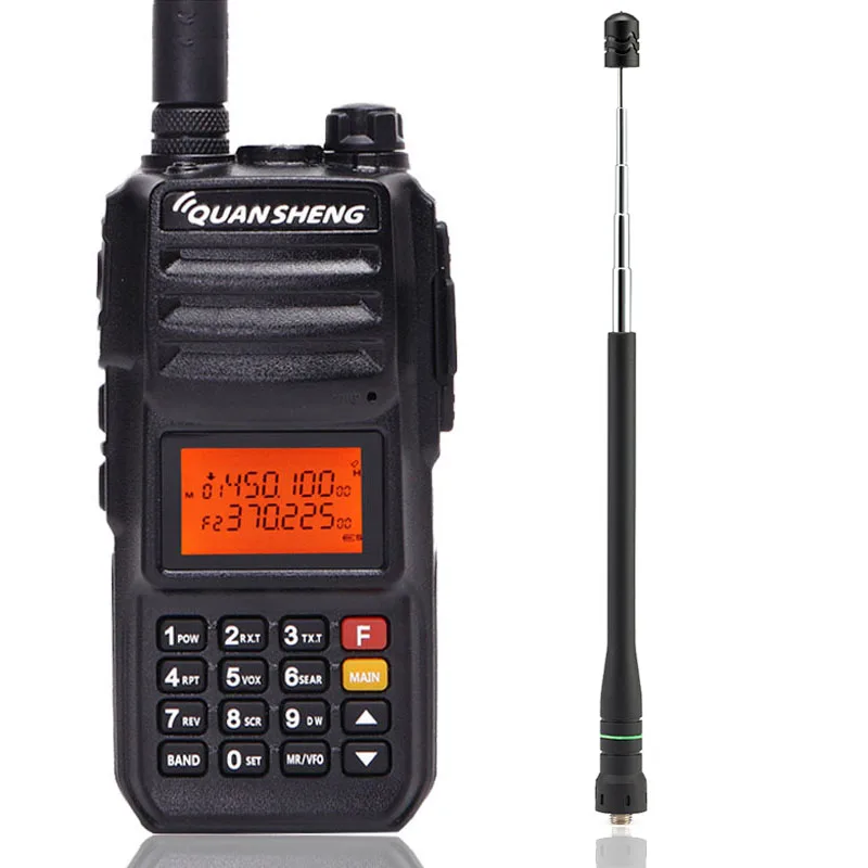 Quansheng TG UV2 PLUS мощный 10 Вт 5 диапазонов (136 174 МГц/350 390 МГц/400 470 МГц) 4000 мАч аккумулятор