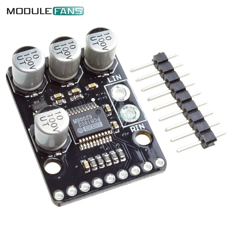 Модули аудио интерфейса PCM1802 PCM CMOS AV усилитель проигрыватель Модуль платы