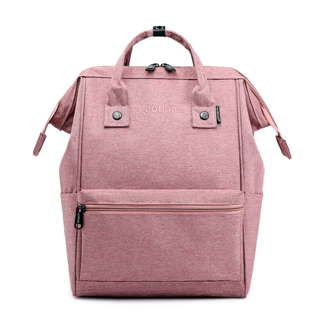 Style1-Pink Сумка для подгузников для мам и мам, Большая вместительная сумка для подгузников для мам и детей, сумка для подгузников для путешествий, рюкзак для ухода за ребенком, сумка для подгузников для кормящих мам - Цвет: Style1-Pink
