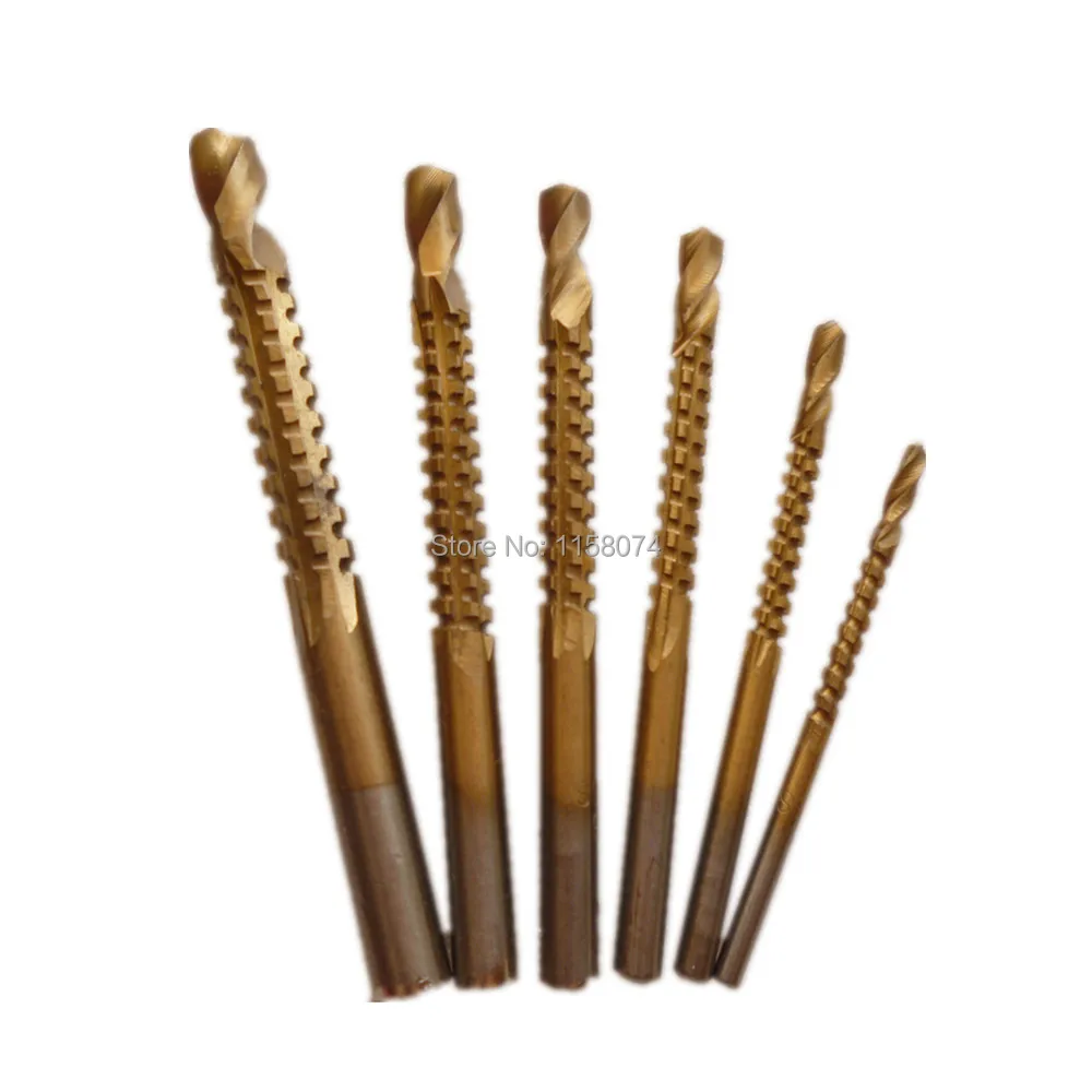 Профессиональный набор сверл для деревообработки 6 шт. пилы работы по дереву 3 мм 4
