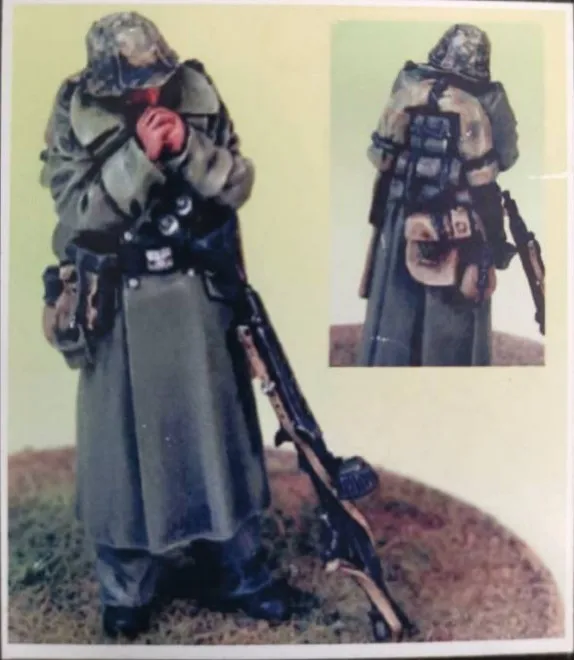 1/35 модельная фигурка из смолы комплект неразборный Неокрашенный // 914 | Игрушки и