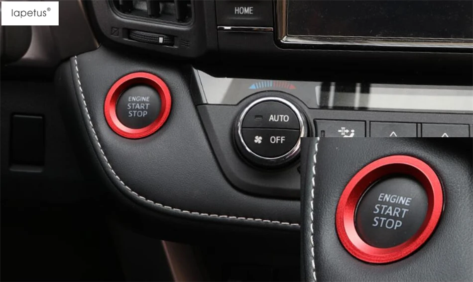 Аксессуары Lapetus для Toyota RAV4 RAV 4 2016 2017 2018 кнопка запуска и остановки двигателя