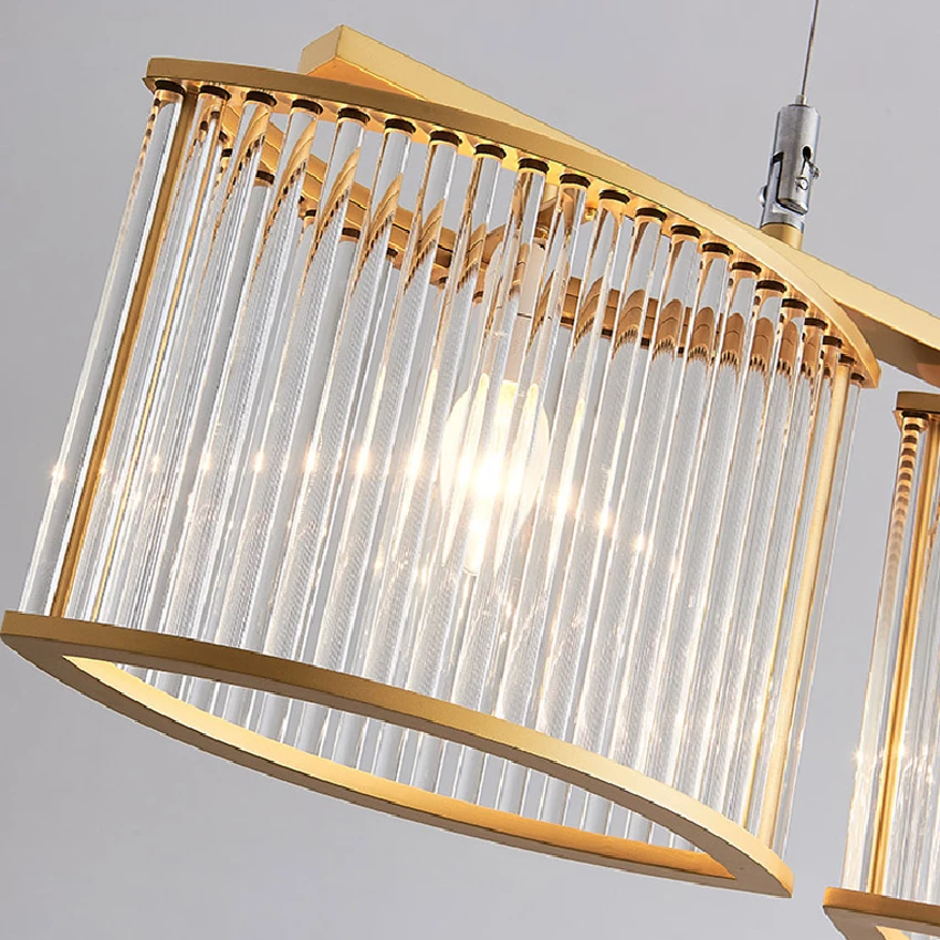 Lustre Morden Chandelier Lighting Fixture Luxury Gold Chrome Hanging Lamp Living Room Dining Home Decration LED Light | Освещение