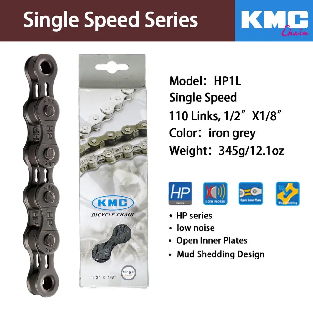 Велосипедная цепь KMC X8 X9 X10 EPT X9L X10L X11LBike chain 9S 10S 11S Gold для MTB/шоссейного велосипеда fo