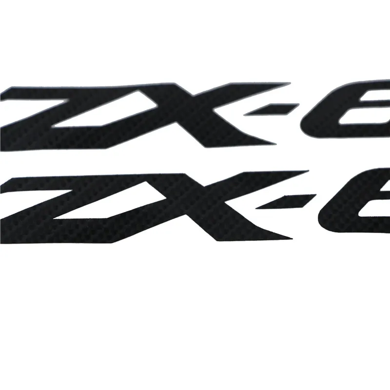 

KODASKIN Motorcycle Sticker Decal Carbon 2D for ZX 6R ZX-6R zx6r Accessories