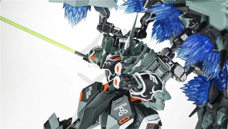 Стальная фигурка комиксного клуба MB metalbuild 1/100 из сплава кшатрия аниме Единорог