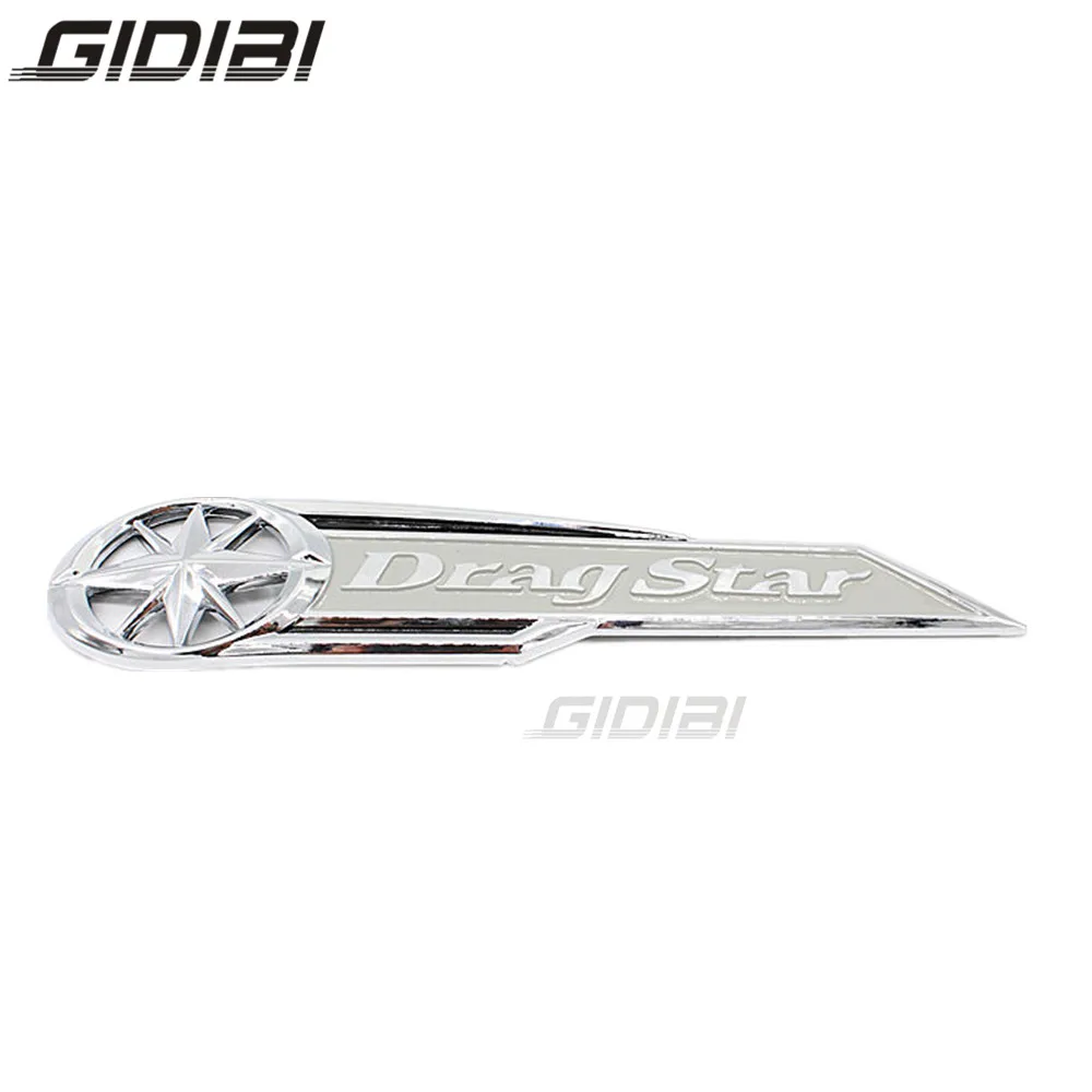 Наклейки на мотоцикл &quotдрагстар&quot газовый бак ЭМБЛЕМА ЗНАЧОК ХРОМ для Vstar XVS XV 400