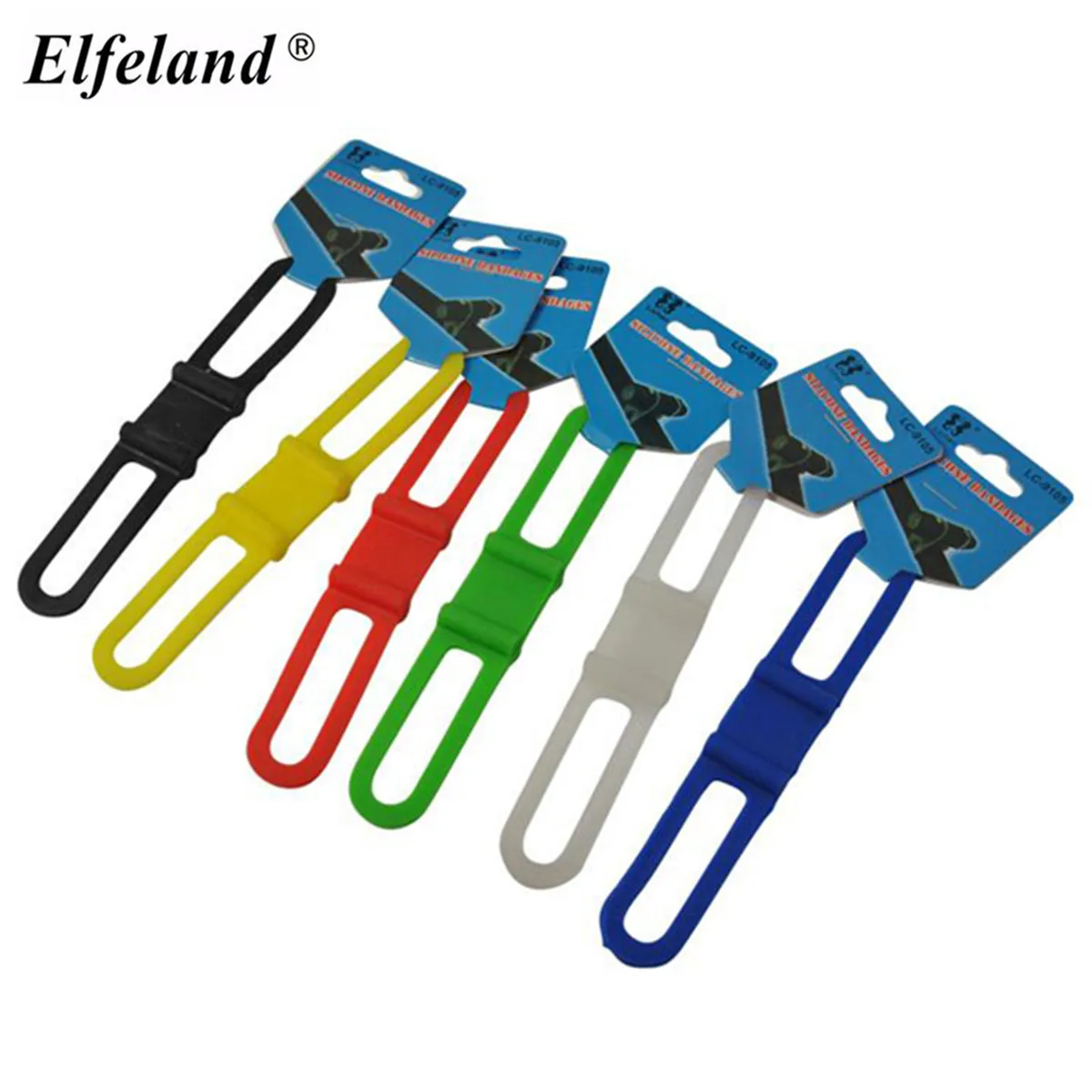 Высокопрочный Эластичный Силиконовый фиксированный велосипедный руль ремни для