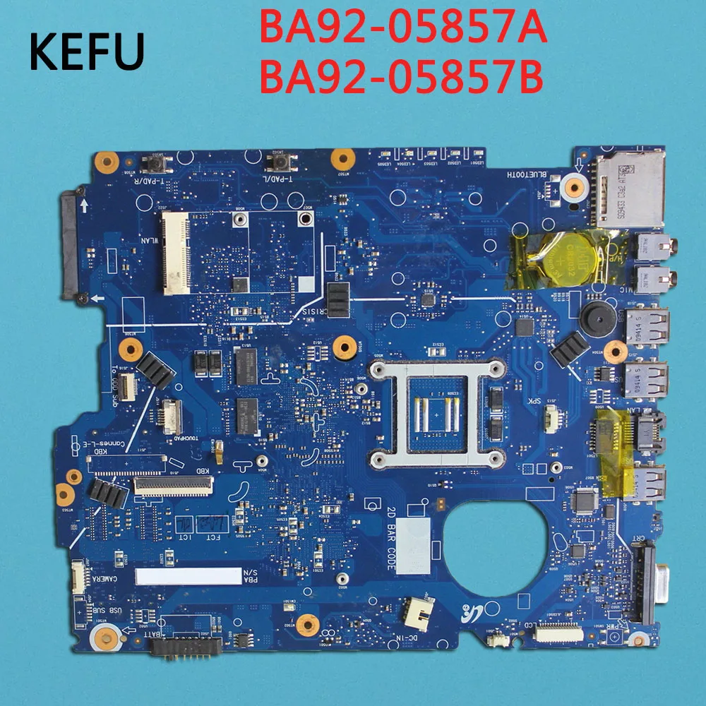 Kefu высокого качества BA92-05857A BA92-05857B для samsung R519 R719 Материнская плата ноутбука BA41-01148A BA41-01147A PM45 DDR2